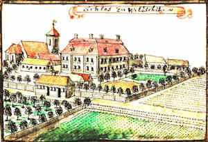 Schloss zu Wiltschitz - Paac, widok oglny